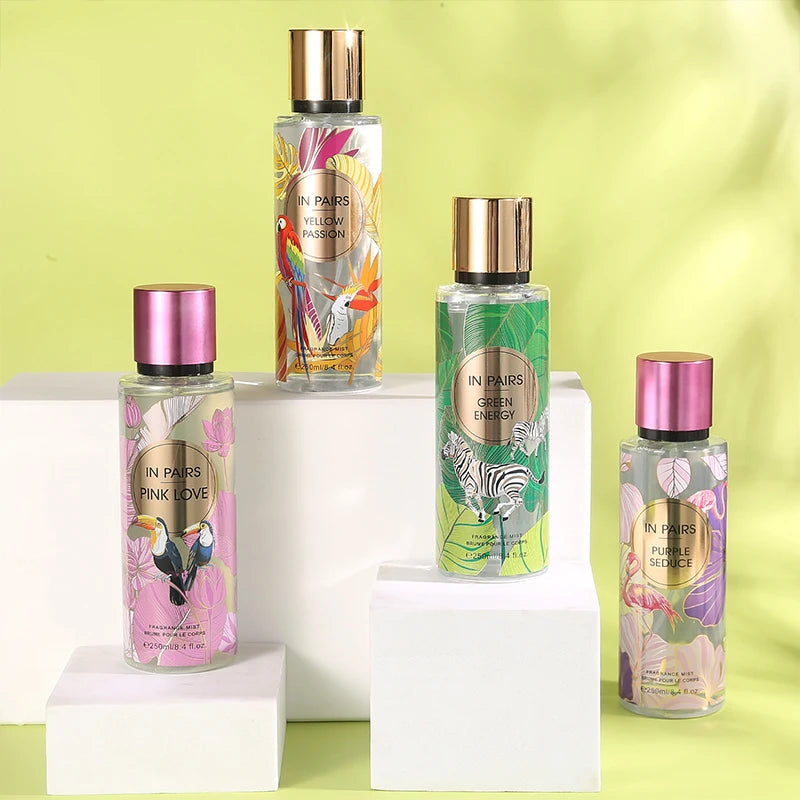 Brand V Women's Perfume Lasting Light Fragrance Floral Body Mist 250ml Peach Jasmine Secret Aromatic Lemon Fruity Sexy Perfume