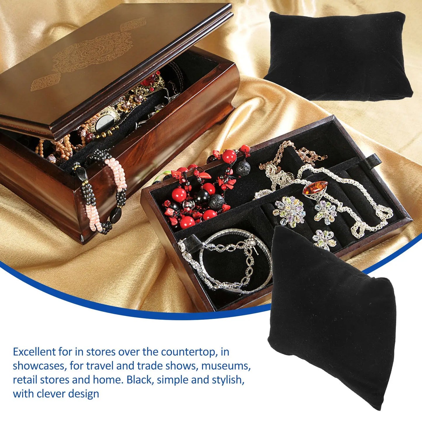 20pcs Multifunction Exquisite Creative Bracelet Display Pillow Bangle Display Pillow Watch Cushion Organizers Watch Box Pillows