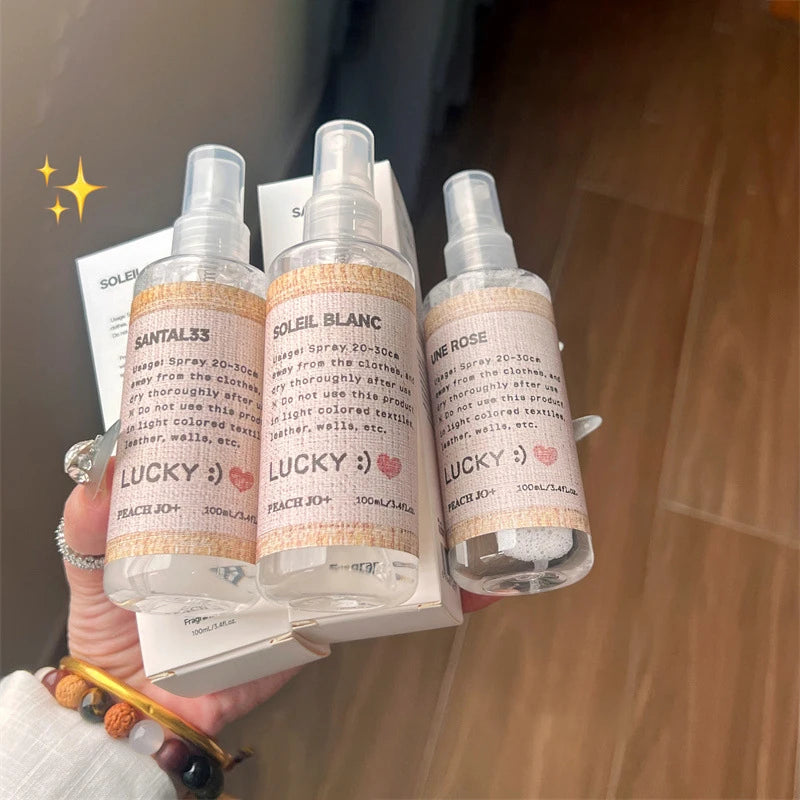 Korean Rose Sandalwood Sunshine Scent Fragrance Mist Spray Deodorant Fragrance Perfume Clothing Odor Eliminator Scent Enhancer