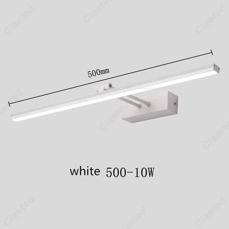 Modern Creative Simple LED European Mirror Headlight Bathroom Cosmetic Mirror Fashion Lighting Lamps