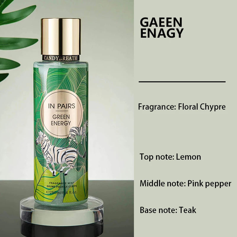 Brand V Women's Perfume Lasting Light Fragrance Floral Body Mist 250ml Peach Jasmine Secret Aromatic Lemon Fruity Sexy Perfume