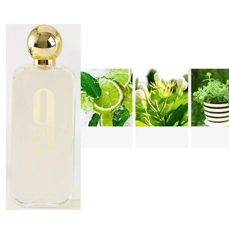 100ML Vanilla Perfume Spray Am/Pm 9 Citrus Floral Scent Women Light Fragrance Long-Lasting Body Mist Eau De Toilette Cologne