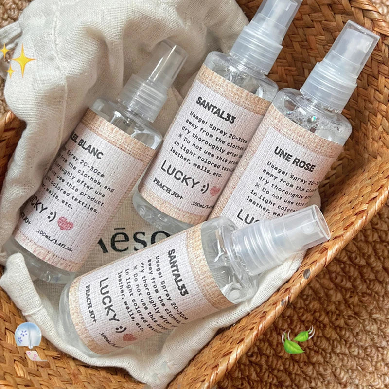 Korean Rose Sandalwood Sunshine Scent Fragrance Mist Spray Deodorant Fragrance Perfume Clothing Odor Eliminator Scent Enhancer