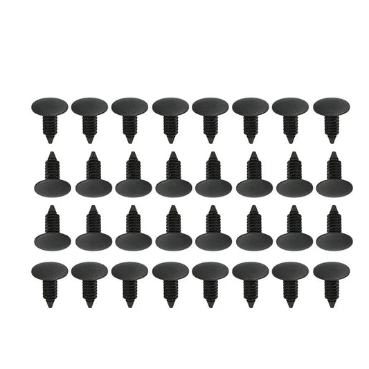 190pcs Car Retainer Clips 6 Size Plastic Fasteners Kit Auto Trim Panel Clip Mixed Car Body Bumper Rivet Set