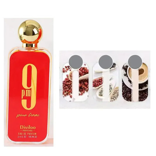 100ML Vanilla Perfume Spray Am/Pm 9 Citrus Floral Scent Women Light Fragrance Long-Lasting Body Mist Eau De Toilette Cologne