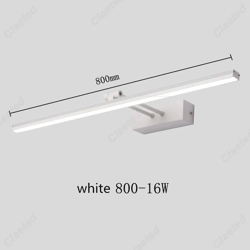 Modern Creative Simple LED European Mirror Headlight Bathroom Cosmetic Mirror Fashion Lighting Lamps