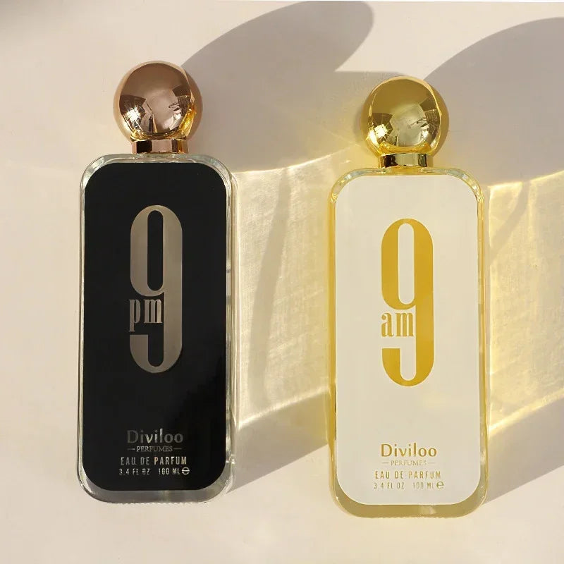 100ML Vanilla Perfume Spray Am/Pm 9 Citrus Floral Scent Women Light Fragrance Long-Lasting Body Mist Eau De Toilette Cologne