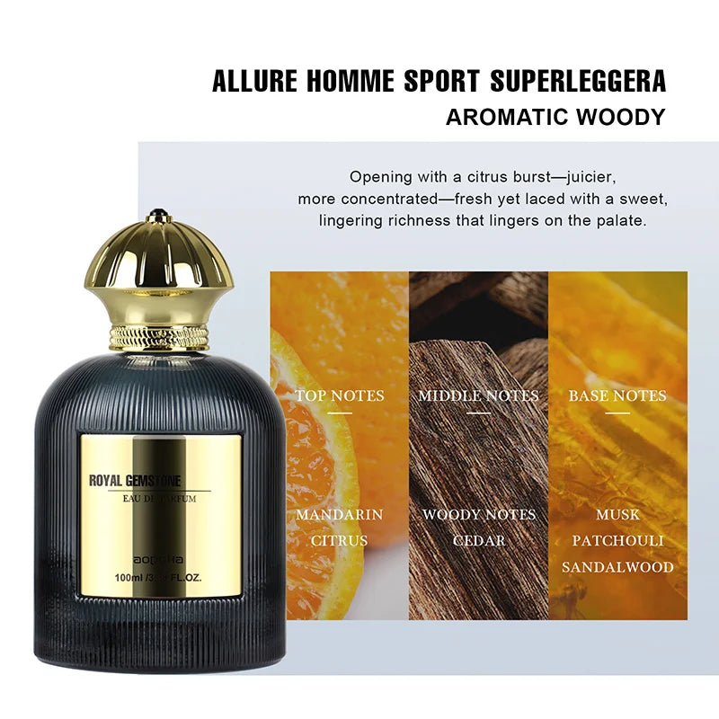 Luxury Floral Fruity Vanilla Perfume Spray,Woody Notes Scent Men Cologne,Musk/Rose/Watermelonamber/Mint Women Fragrance Mist