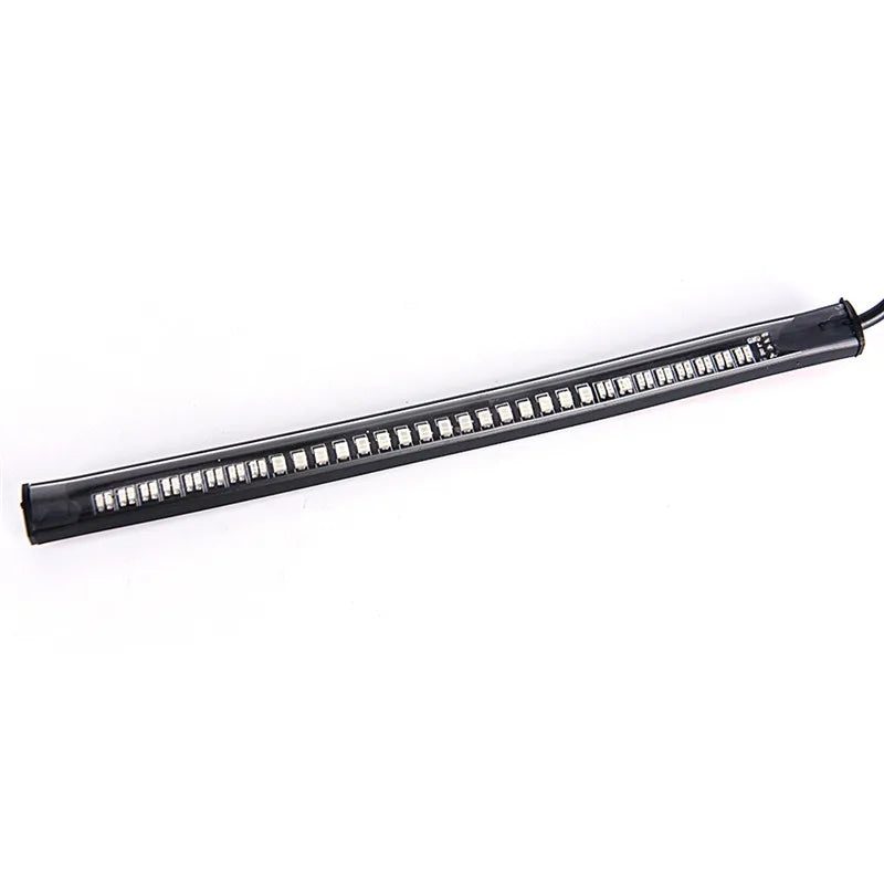 48 SMD LED Motorcycle Tail Light Strip, Brake Stop & Turn Signal Light for Motorbike Decoration & Safety Enhancement