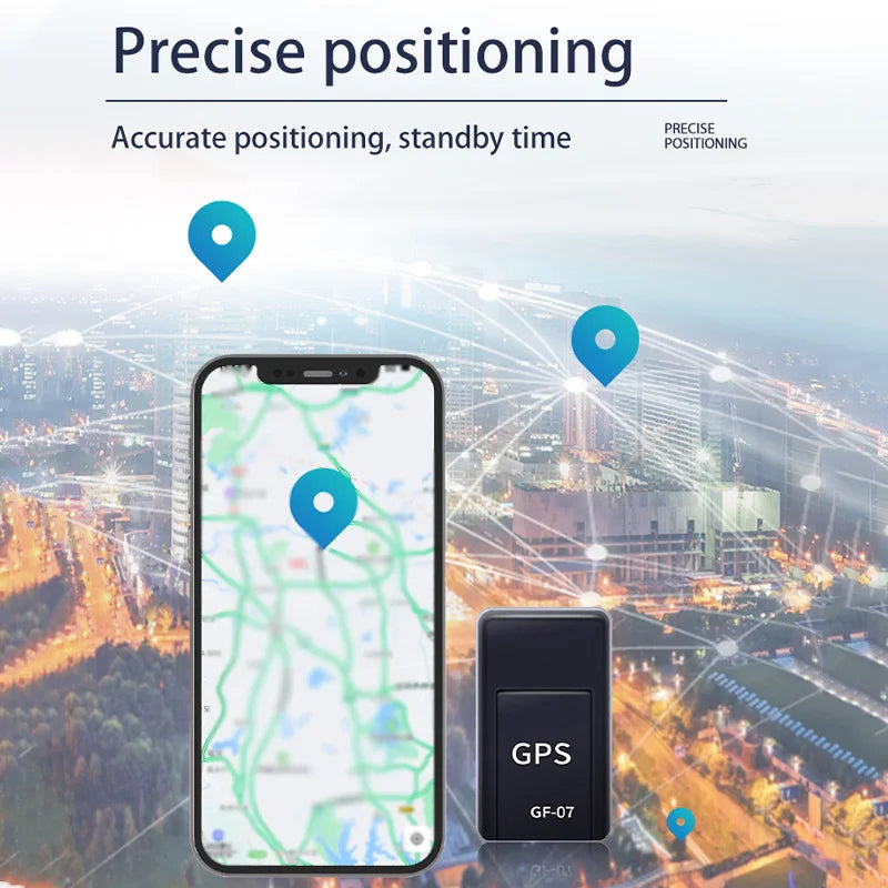 GPS Positioner GF07 Mini Tracking Positioner Rea!Time Tracking Remote Vehicle Positioning MobileRecording  Anti Loss