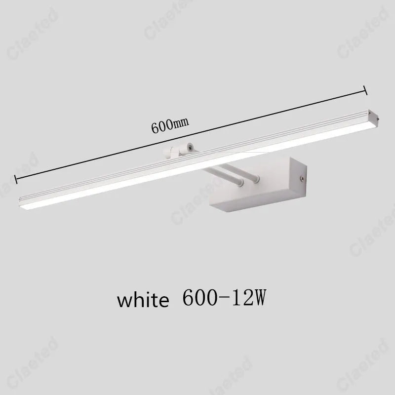Modern Creative Simple LED European Mirror Headlight Bathroom Cosmetic Mirror Fashion Lighting Lamps