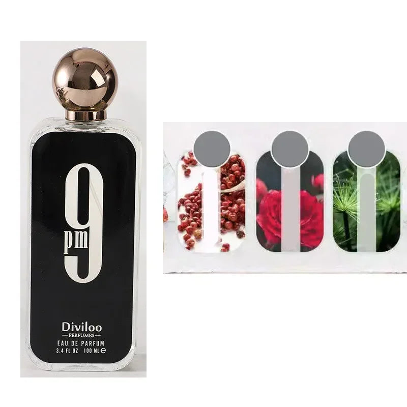 100ML Vanilla Perfume Spray Am/Pm 9 Citrus Floral Scent Women Light Fragrance Long-Lasting Body Mist Eau De Toilette Cologne