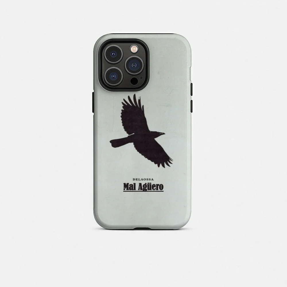 La Madruga Delaossa Phone Case For iPhone 16 15 14 13 12 11 Pro Max Plus Glossy HD Double-Layer Liquid Back Film Hard Shell